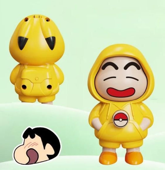 Shinchan Face Chaning Keychain - Hook2Cart