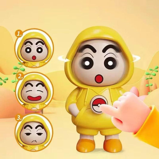 Shinchan Face Chaning Keychain - Hook2Cart