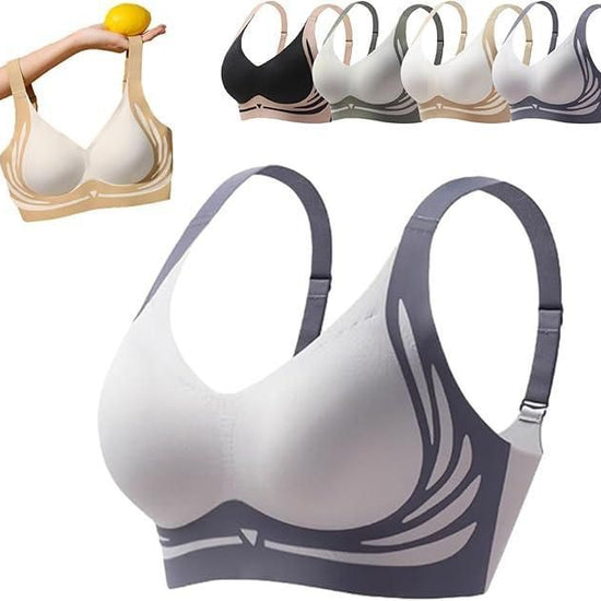 Lifting Anti Sagging Wire Free Push up Bra